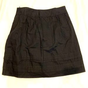 LOFT Cotton Mini Skirt